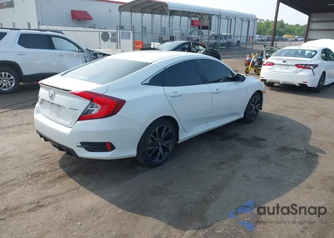 2021 Honda Civic Sport из США, поврежденный, VIN 2HGFC2F84MH538827